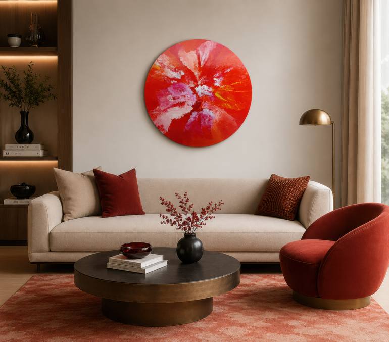 Original Abstract Expressionism Abstract Painting by Viet Ha Tran