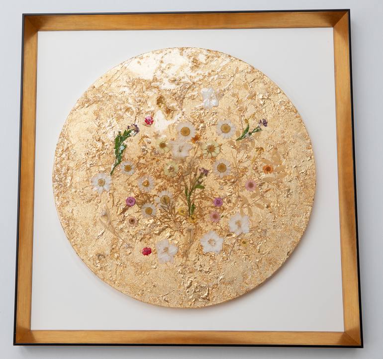 Original Art Deco Abstract Painting by Viet Ha Tran