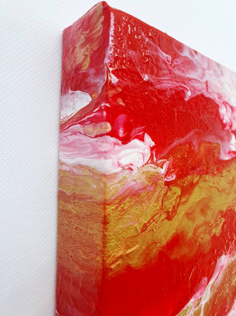 Original Art Deco Abstract Painting by Viet Ha Tran