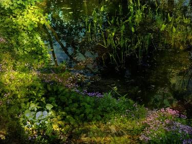 Monet garden image