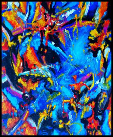 Original Abstract Performing Arts Paintings by Susana Prot