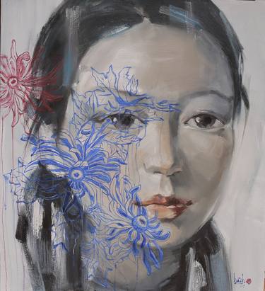 Original Impressionism Portrait Paintings by Bach Nguyen