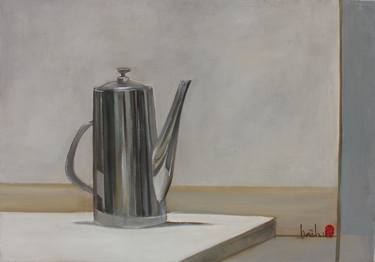 Original Fine Art Still Life Paintings by Bach Nguyen