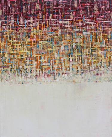 Original Art Deco Abstract Paintings by Bach Nguyen