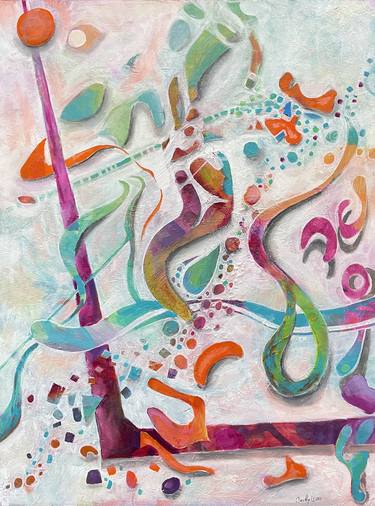 Saatchi Art Artist Carolyn Weir; Paintings, “Smile Instead” #art