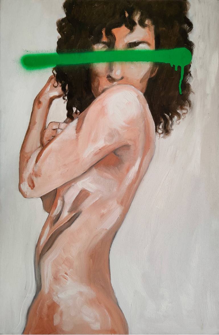 Original Figurative Popular culture Paintings by Wedad Alamin