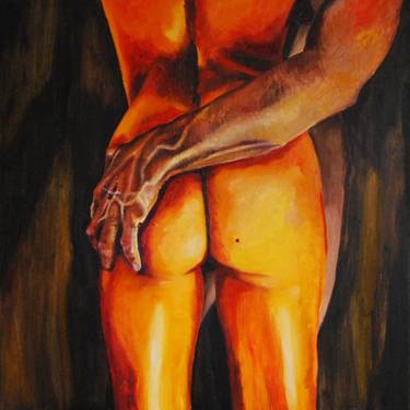 Original Figurative Erotic Paintings by Wedad Alamin