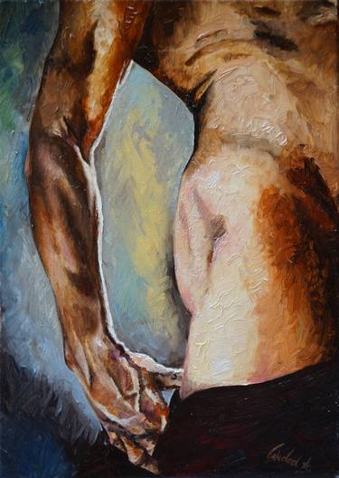 Original Men Paintings by Wedad Alamin