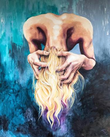 Original Conceptual Nude Paintings by Wedad Alamin