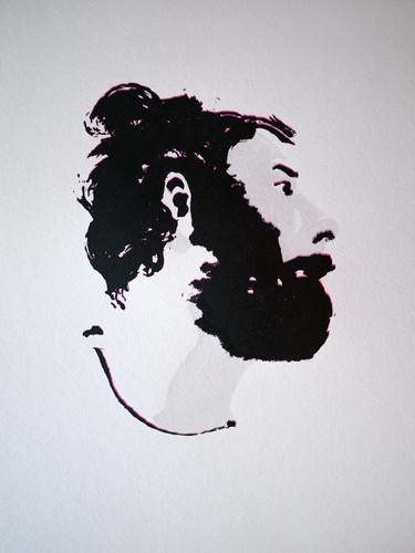 Original Portrait Printmaking by Chad Keveny