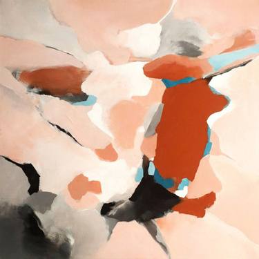 Original Conceptual Abstract Painting by Nadia Moniati
