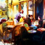 Café, Paris by Jurij Frey