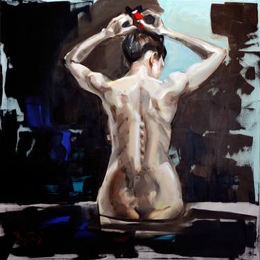 Original Fine Art Nude Paintings by Jurij Frey