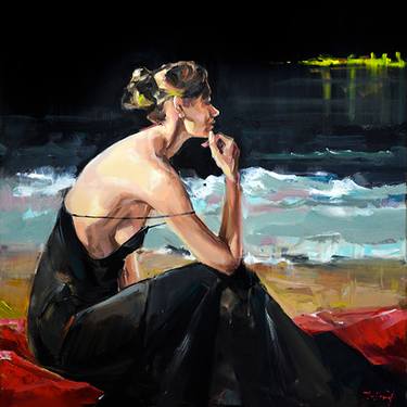 Original Figurative Nude Paintings by Jurij Frey