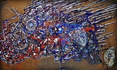 Original Abstract Expressionism Abstract Paintings by Renan Torres