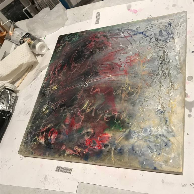 Original Expressionism Abstract Painting by Marianna Mills