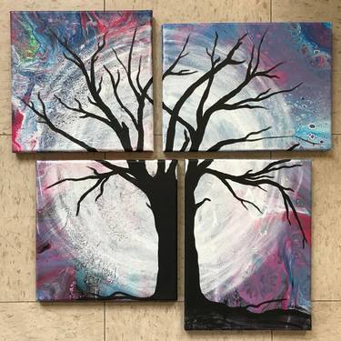 Original Tree Paintings by Marianna Mills