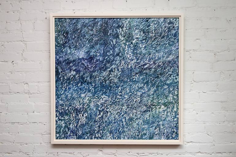 Original Abstract Painting by Dominic St-Aubin