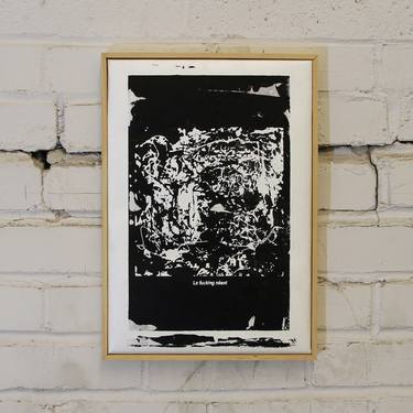 Original Abstract Expressionism Abstract Printmaking by Dominic St-Aubin