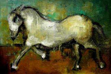 Original Abstract Animal Paintings by Sergio Lazo