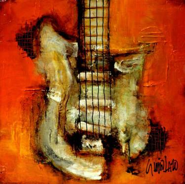 Original Abstract Music Paintings by Sergio Lazo