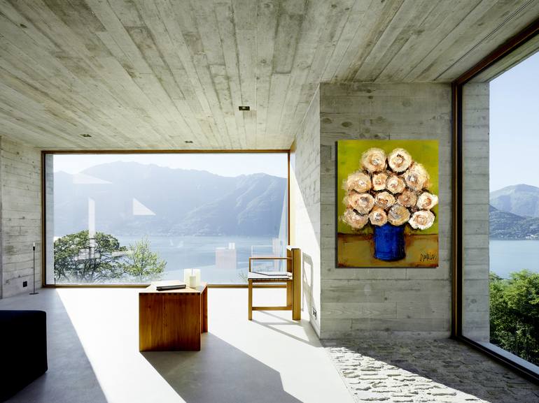 Original Expressionism Abstract Painting by Sergio Lazo