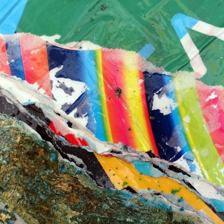 Original Abstract Collage by Paslier Morgan