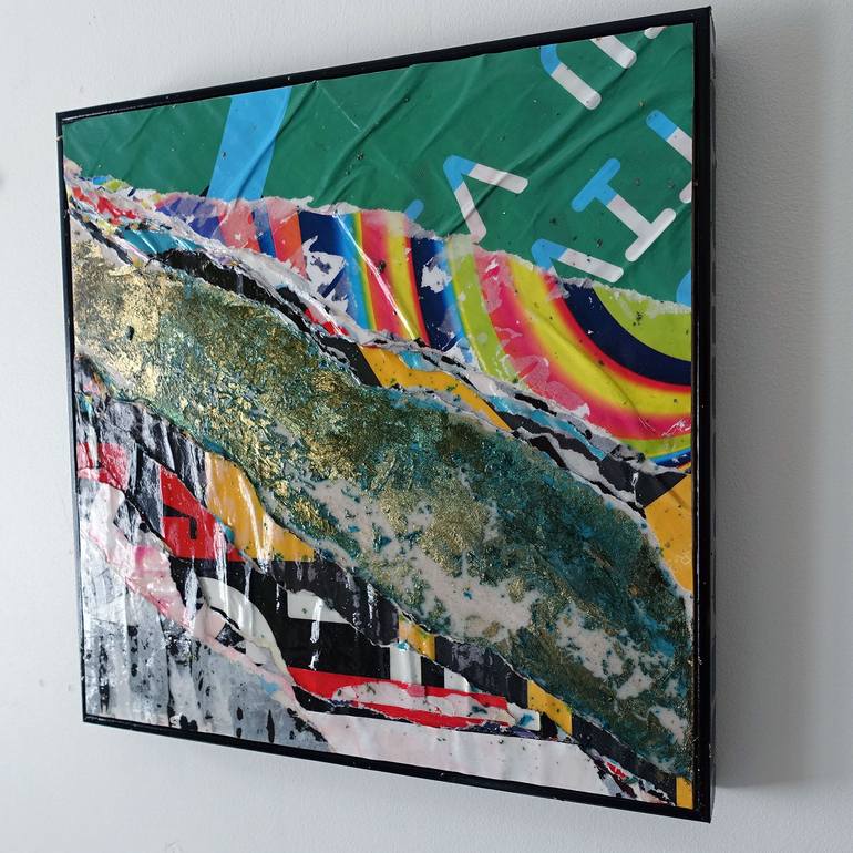 Original Abstract Collage by Paslier Morgan