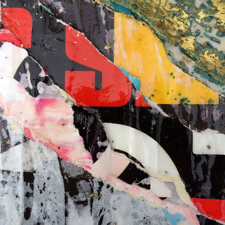 Original Abstract Collage by Paslier Morgan