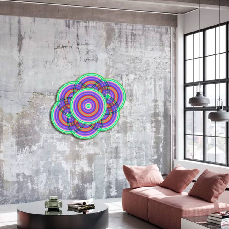 Original Abstract Sculpture by Paslier Morgan