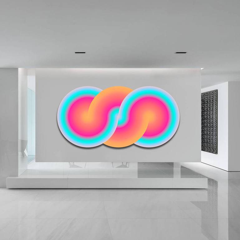 Original Abstract Sculpture by Paslier Morgan