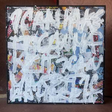 Original Pop Art Cartoon Collage by Paslier Morgan