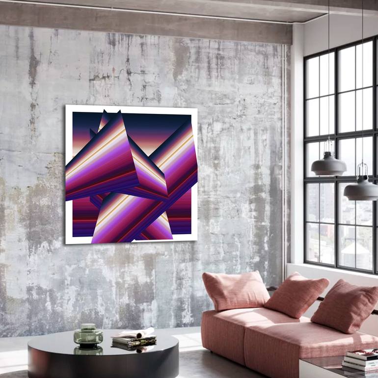 Original Fractal/algorithmic Abstract Digital by Paslier Morgan