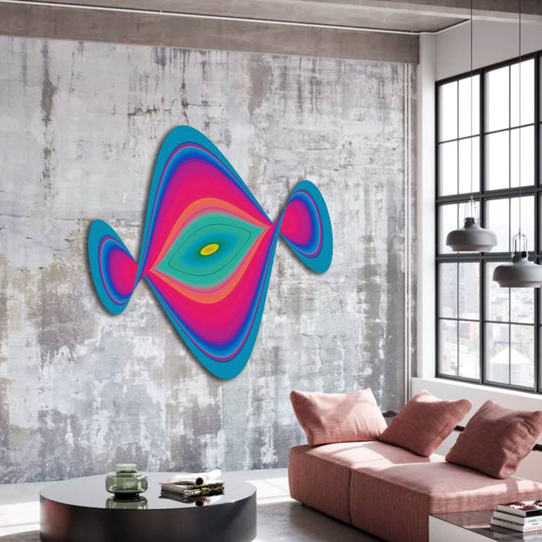 Original Abstract Sculpture by Paslier Morgan
