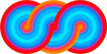 Original Abstract Sculpture by Paslier Morgan