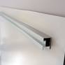 An aluminum profile for hanging on the back is not visible from the front, meaning the art work will have the appearance of floating 0.39” off the wall.