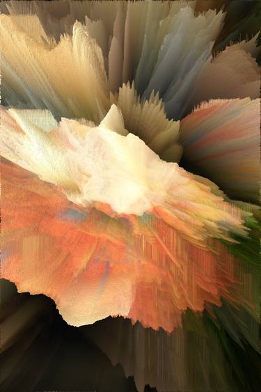 Original Abstract Digital by Paslier Morgan