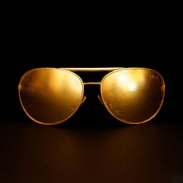 Golden glasses - Limited Edition of 8 thumb