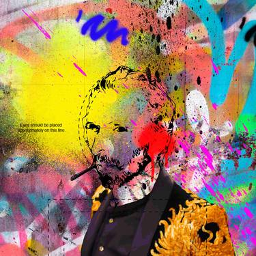 Original Street Art Celebrity Digital by Paslier Morgan