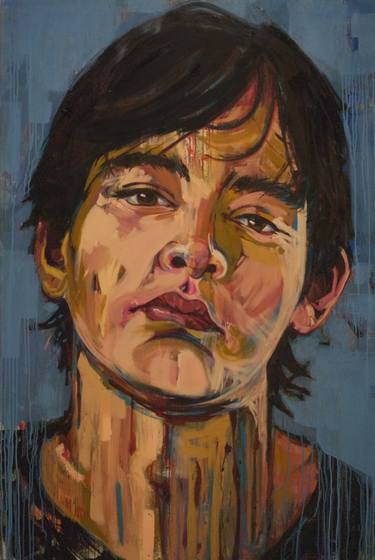 Original Abstract Portrait Paintings by Chip Southworth