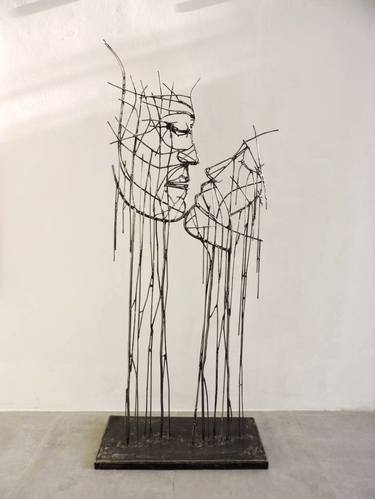 Original Contemporary Love Sculpture by Michele Rizzi