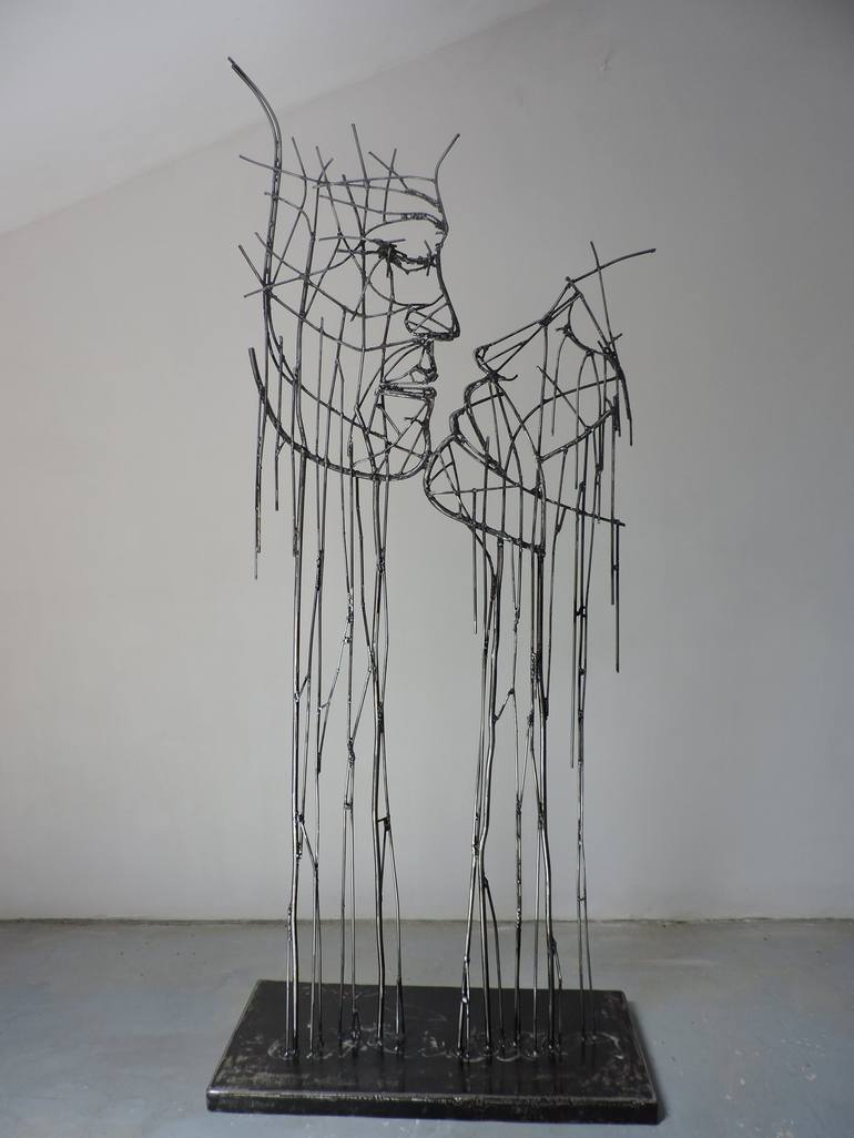 Original Contemporary Love Sculpture by Michele Rizzi