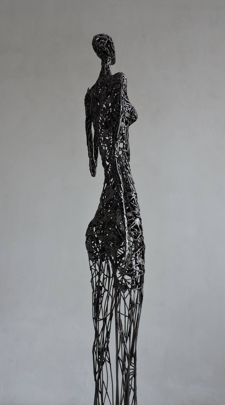 Original Expressionism Women Sculpture by Michele Rizzi