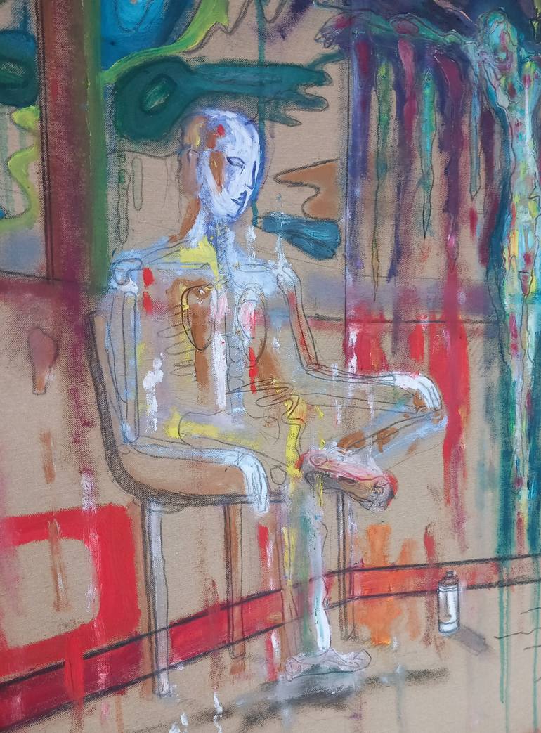 Original Contemporary Fantasy Painting by Michele Rizzi