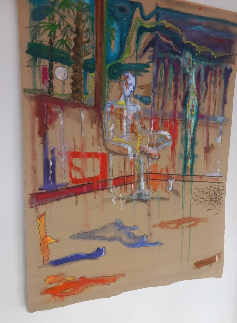 Original Contemporary Fantasy Painting by Michele Rizzi