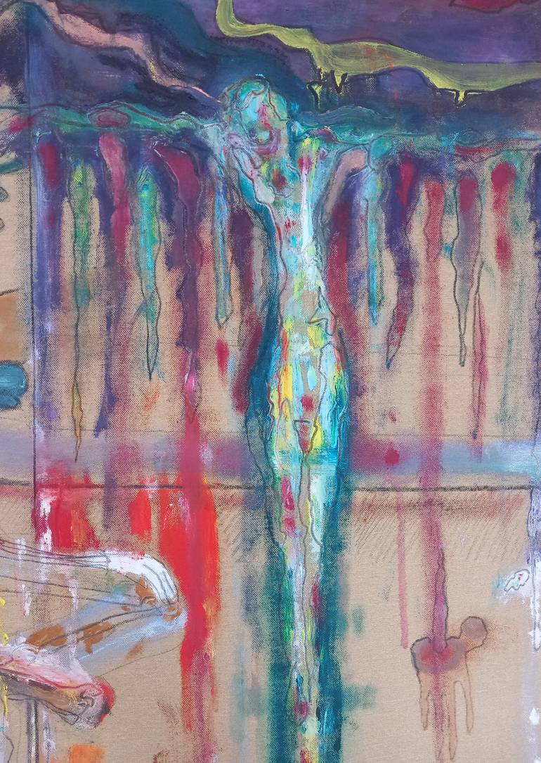 Original Contemporary Fantasy Painting by Michele Rizzi
