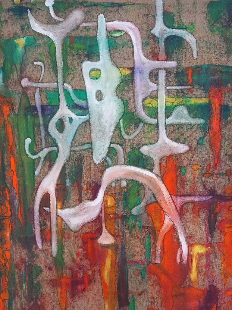 Original Contemporary Science/Technology Painting by Michele Rizzi