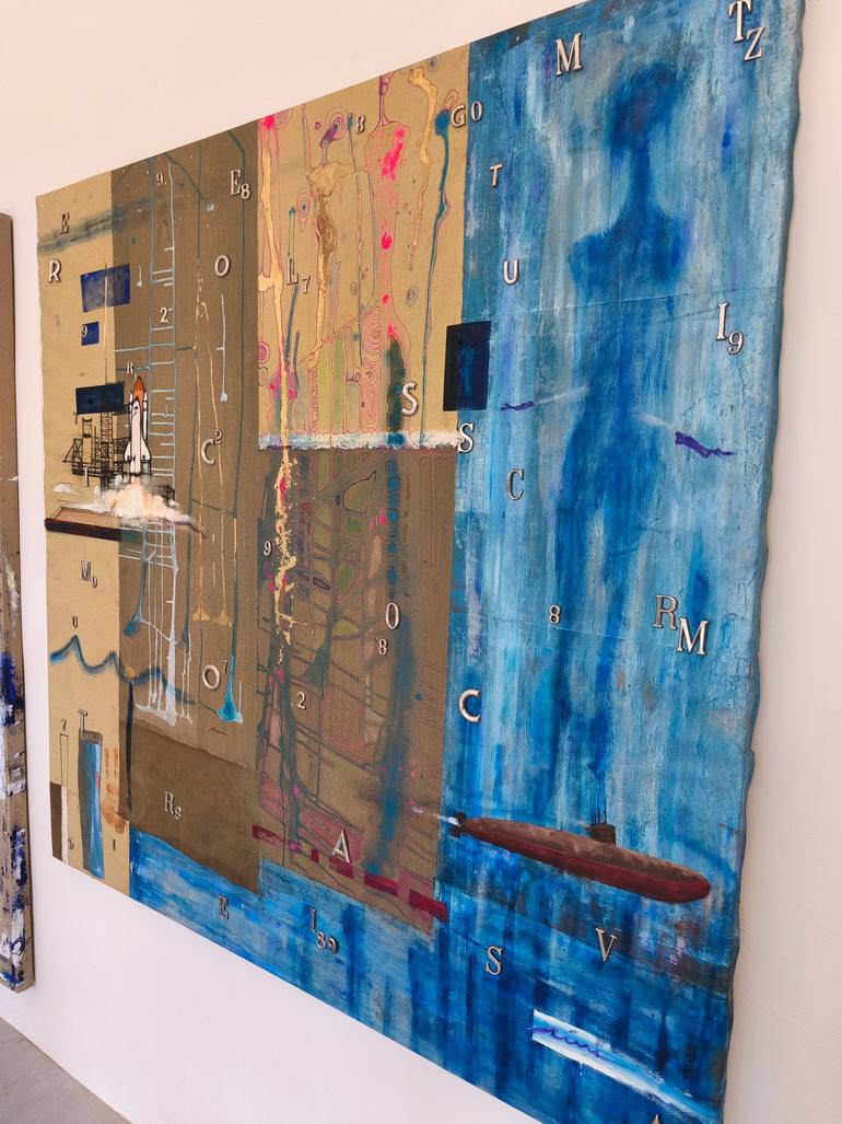 Original Contemporary Seascape Painting by Michele Rizzi