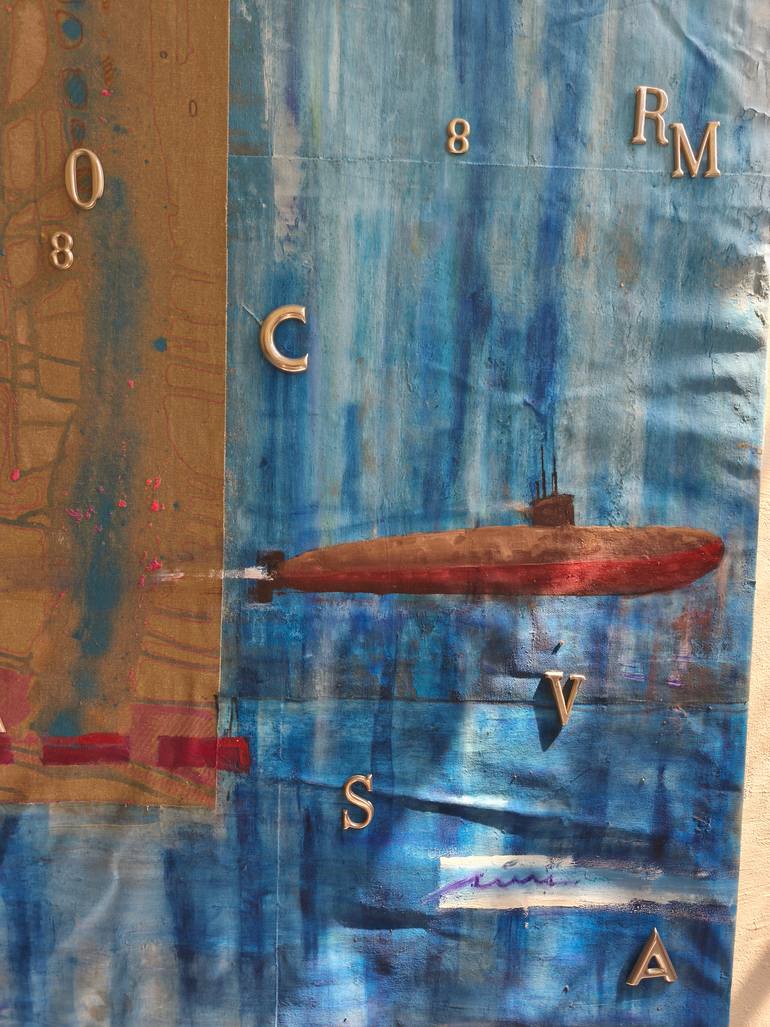 Original Contemporary Seascape Painting by Michele Rizzi