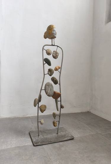 Original Contemporary Women Sculpture by Michele Rizzi